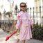 100% waterproof breathable PU coating Children/kids raincoat