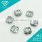 NI2 Octagon Diamond Acrylic Rhinestone Buttons 2 Holes Faceted Sew On Button Box garment accessories scrapbooking DIY craft