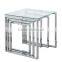 Modern tempering glass nest tables furniture from China supplier
