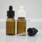 essential oil e juice e liquid Glass pipette with Childproof cap pet bottles 30ml