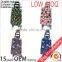 custom foldable vegetable shopping trolley bag with Large capacity