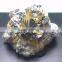 Natural Brazilian Rutile Stone Specimen Flower Shape