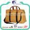 Customized design sports gym bag leather canvas duffle bag