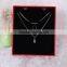 hot sale pure handmade elegent five size cardboard box for jewelry sets