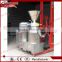 stainless steel cocoa mass grinder machine into mass