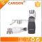 Transparent plastic tea strainer water bottle with bag