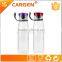 Novelty gift promotional heat insulated transparent sport water bottle