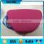 pink cover tea cup shape eva tea zipper case with handle