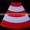 Custom hight light Reflective road cone sleeve