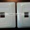 86 type RJ45 network face plate 1,2 ports modular jack network face plate for Cat5e/cat6