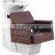 hairdressing backwash unit with footrest M521