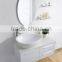 glossy white wall-hung italian bathroom vanity, modern bathroom cabinet