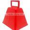 2.2'' cow bell in custom colors with strap or lanyard as noise maker