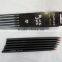Promotional hot selling black 6 color wood pencil