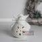 Ceramic Christmas Candle Holders With Reindeer Shaped