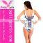 New style ladies fashion one piece swimsuits swimwear