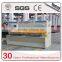4mm x 2500mm hydraulic variable rake guillotine shear