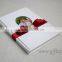 Handmade wedding guest book with photo frame on the cover wedding supplier in China