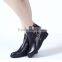 ankle boots balck shoes zipper wpmen boots CP6697