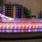 Customed rubber LED bar mat newest soft pvc LED bar runner