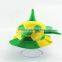 High Quality Yellow Party Carnival Cap Funny X'Mas Hats Made In China For Sale