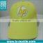 LCTN1875 OEM Service Bright Yellow Color Baseball Cap for Company