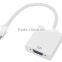 NEW Mini 3Inch DisplayPort DP To VGA Adapter Cable For MacBook