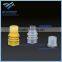 Accept custom high temperature plastic cap for stand up pouch