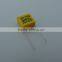 High quality Yellow box Interference suppression mkp x2 capacitor 0.1uf 275v