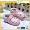 Hot sale very soft sole cute lovely printing baby kids moccasins cheap fake leather shoe