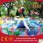Swimming dolphins rotary rides amusement rides swing dolphin for sale