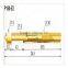 Free Sample Professional Spring Loaded Electrical Contact Pins Pogo Pin Test Probe Pin