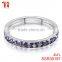 pruple single stone ring designs 925 sterling silver jewelry christmas gift womens weeding stainless steel rings bands