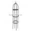 Garden Decorative Black Tomato Tower Obelisk