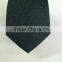 Men's navy 100% silk tie with small dot design