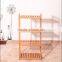 Bamboo tire storage rack