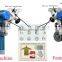 plastic snap button attaching machine