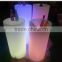 Outdoor waterproof led private party ice bucket with rechargeable battery