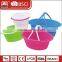 Wash Round reusable bathroom plastic water wash basin