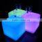 Outdoor & Indoor Garden Party Pool Wedding Mood Colorful Lights Waterproof Rechargeable Plastic LED Cube
