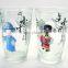 summer promotional cheap custom shot glasses with design