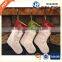 Newest styles felt christmas stockings for kids made in china
