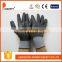 DDSAFETY Grey Nylon Liner Black Nitrile Ultra Thin Fully Coated Gloves