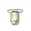 1 inch Fashion High Quality Metal Suspender Clip with plastic teeth inside for garment