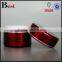 red aluminum cosmetic jar 5g 10g 20g 30g 50g