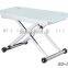 Modern designs metal center table, stainless steel folding dining table