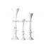 Wholesale European Black and White Flower Glass Vase