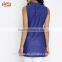 2017 Latest kurti with jacket designs image sleeveless v neckline embroidered kurti