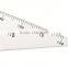 Kearing OEM plastic triangle scales / sew scale ruler 1: 5 plastic ,triangle scale ruler # DM10
