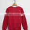 print letters 100% cotton fabric children sports pullover boys sweatshirt